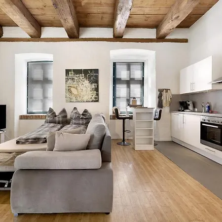 Апартаменты Haus Foerde Kanalpackhaus Киль